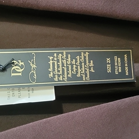 DG2 by Diane Gilman Brown Blazer - Picture 6 of 6